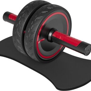 Readaeer Ab Roller Wheel with Knee Pad Abdominal Exercise for Home Gym Fitness Equipment