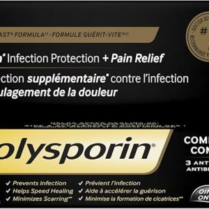 POLYSPORIN® COMPLETE Antibiotic Ointment Extra Infection Protection Pain Relief, 30 g